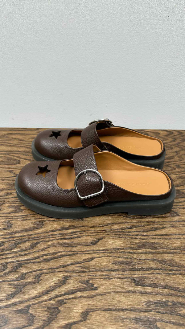Acne Studios Mary Jane Star Cut-out  Mules