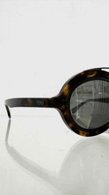 Fendi Aviator Oval Frame Sunglasses