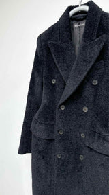 Balenciaga Fur Long Coat