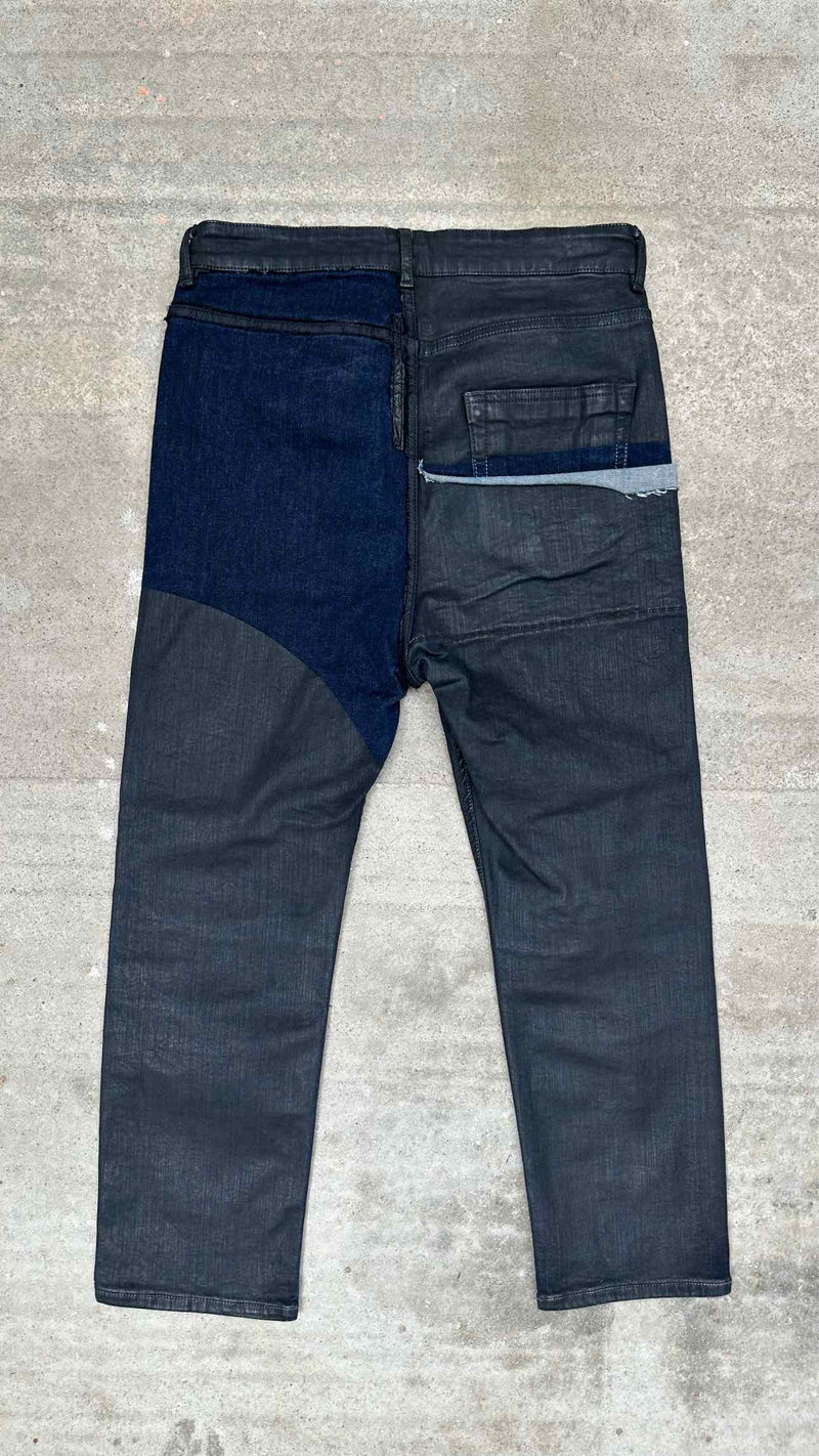 Rick Owens Decontrsuted Waxed Jeans