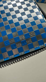 Comme Des Garcons Optical Check Long Wallet