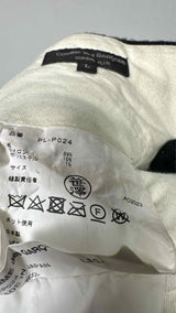 Comme Des Garcons Homme Plus Reflective Pin-stripe Boiled-wool Suits