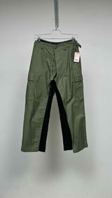 Junya Watanabe Pleated Layered Hybrid Cargo Pants