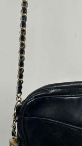 Chanel CC Tassel Quilted Camera Bag