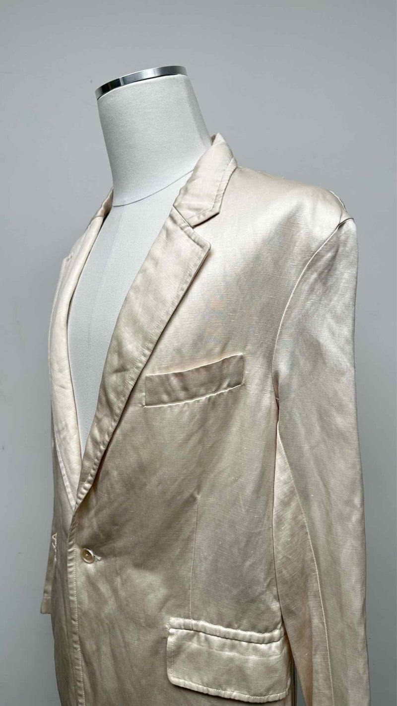 R13 Satin Oversized Wrinkle Jacket