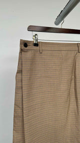 Dries Van Noten Plaid Layered Shorts