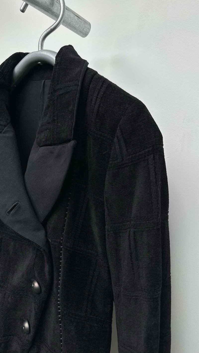 Masnada Patchwork Velvet Jacket