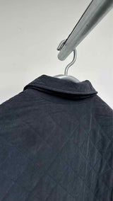 A.Presse Silk Taffeta Quilted Coat