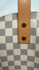 Louis Vuitton Damier Azur Sperone Leather Backpack