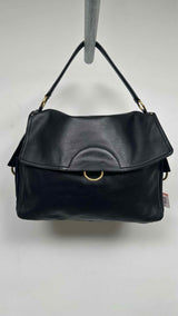 Salvatore Ferragamo Gancini Leather Shoulder Bag