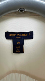 Louis Vuitton Front-Pleated Frill-Collar Shirt