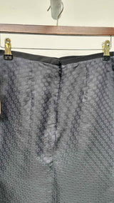 Valentino Polka-Dot Sheer Silk Skirt