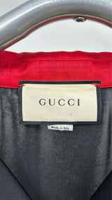 Gucci S/S Shoulder-logo Satin Shirt