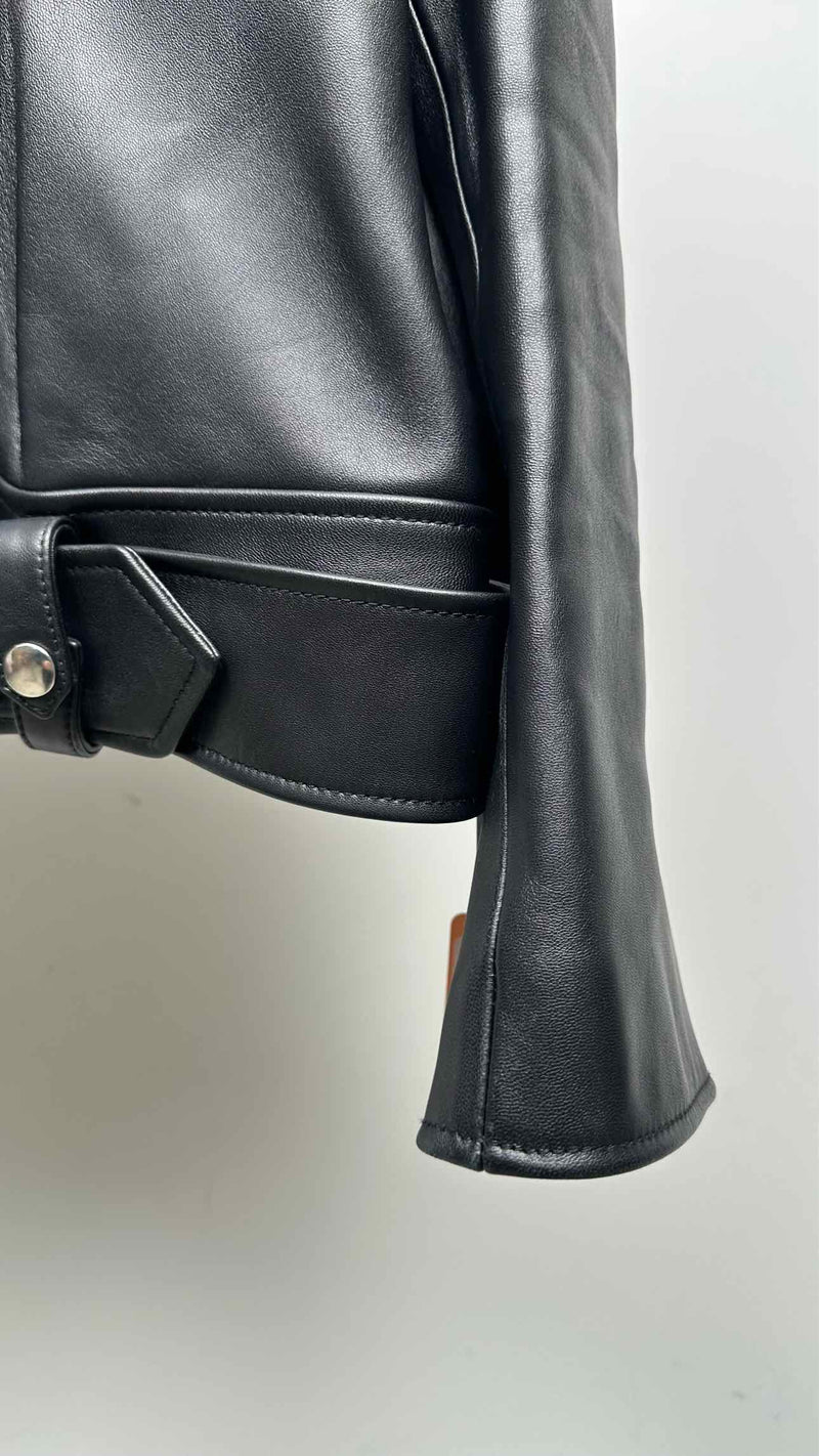 Acne Studios Leather Riders Jacket