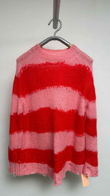 Acne Studios Distressed Stripe Sweater