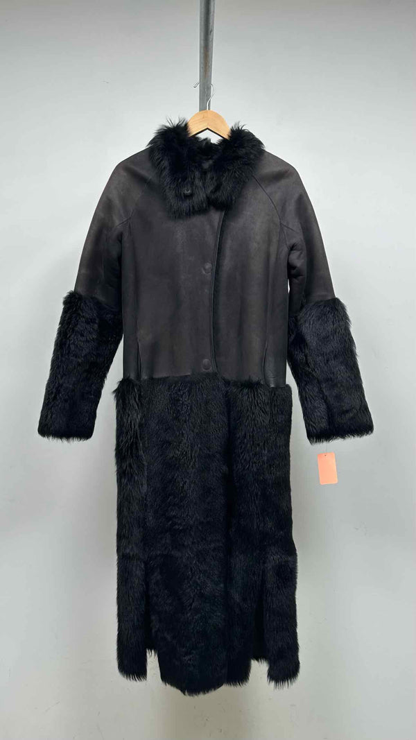 Zero Maria Cornejo Fur-hybrid Shearling Coat