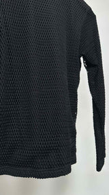 Comme Des Garcons L/S Mesh-layered Top