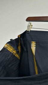 Carol Christian Poell Chain-stitching Drop-crotch Pants