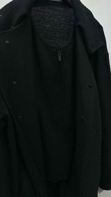 Yohji Yamamoto Pour Homme Knitted Gown Coat