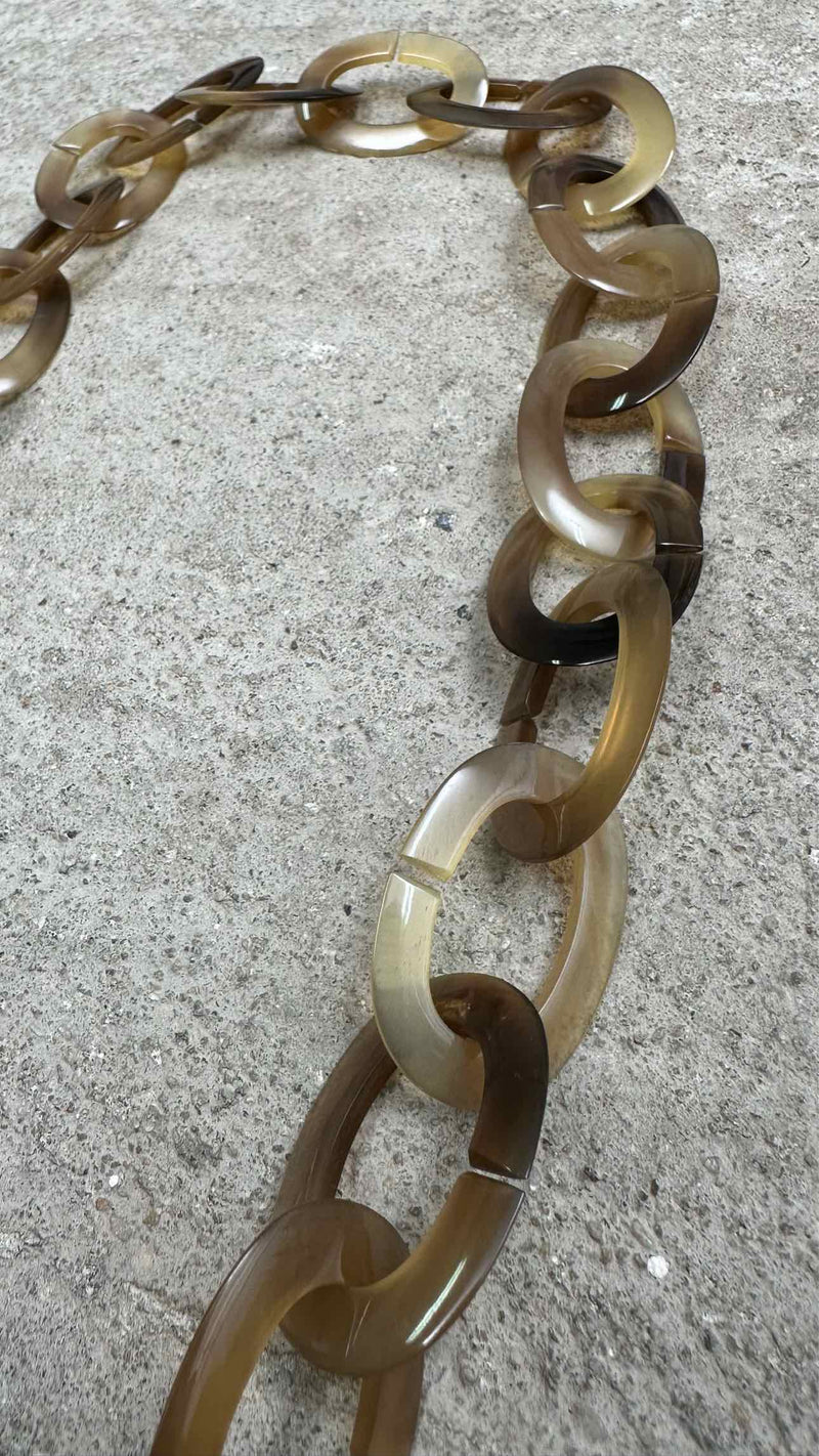 Hermès Horn Chain Necklace