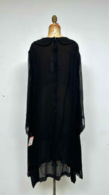 Comme Des Garçons Comme Des Garçons L/S Layered Long Dress