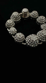Balenciaga Le Cagole Crystal Bracelet