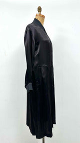 Comme Des Garçons Back Printed Satin Light Coat
