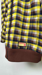 PRADA Plaid Track Jacket