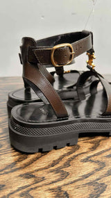 CELINE Clea Triomphe Sandals