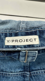 Y/ Project Asymmetrical-waist Jeans