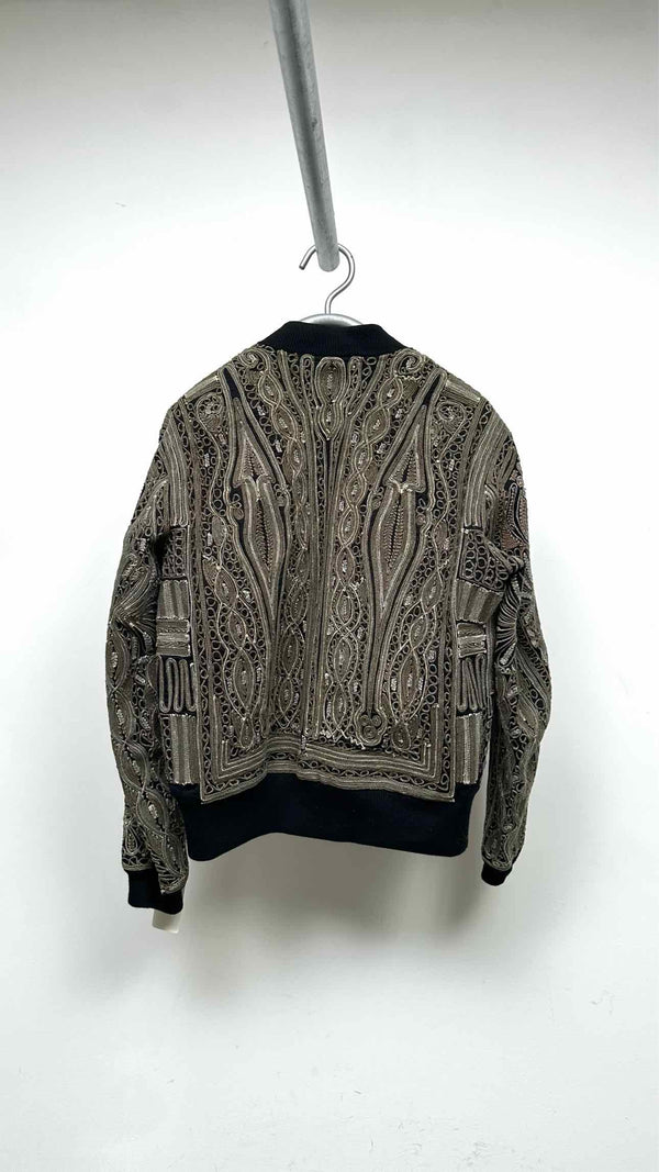 Dries Van Noten Rope Embroidered Bomber Jacket