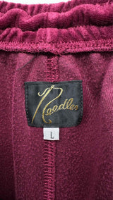 Needles Velvet Easy Track Pants