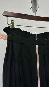 Lena Lumelsky High-waisted Pleated Denis Maxi-Skirt