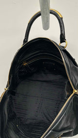 PRADA Calfskin Bauletto Bag