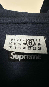 Supreme X MM6 Box-logo Zip-up Hoodie