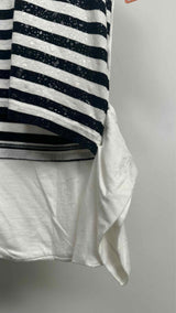 Comme Des Garcons S/S Upside-down Docking Border Top