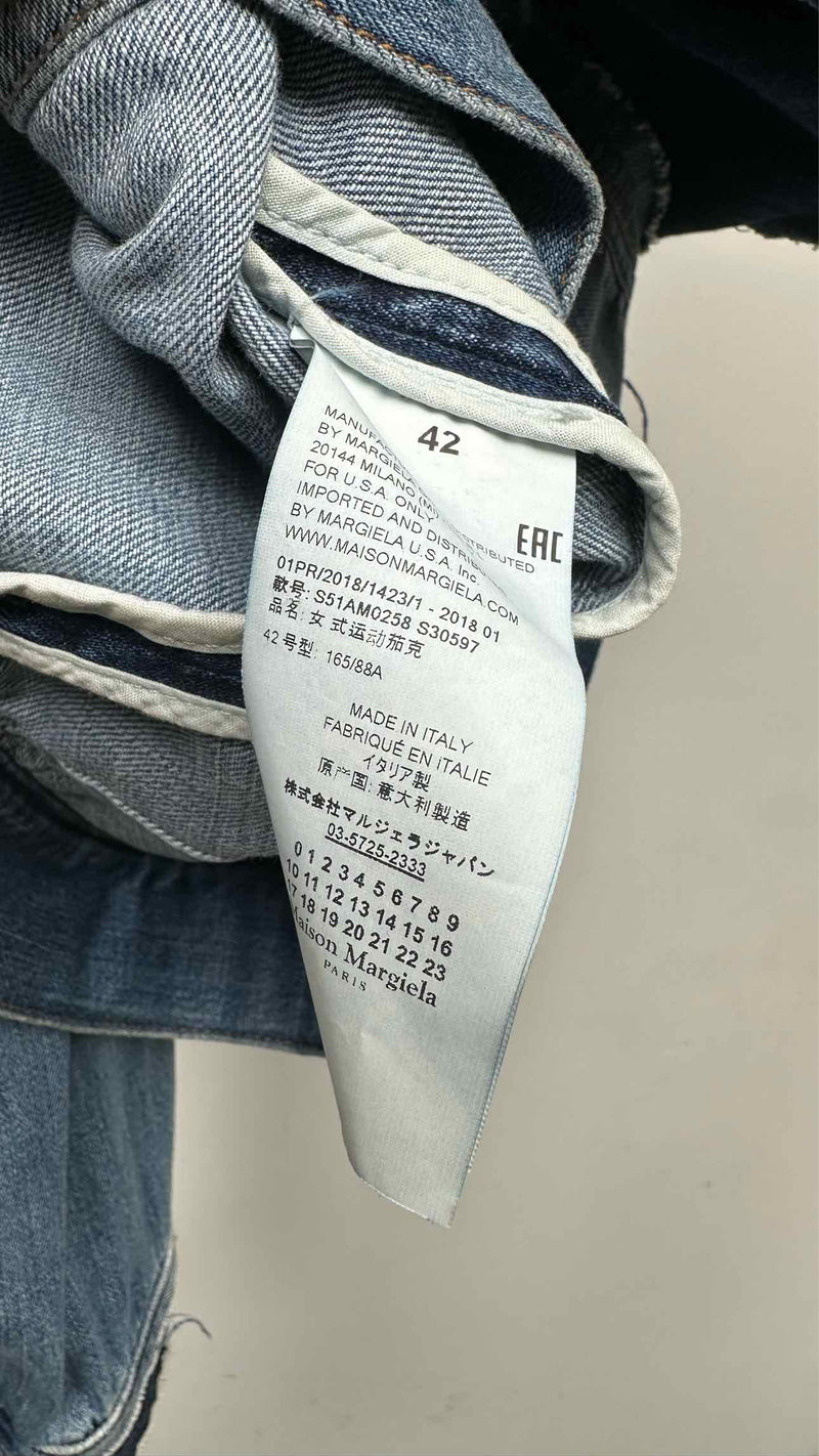 Margiela Destroys Denim Jacket