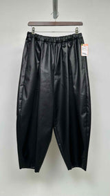 Comme Des Garcons Textured Drop-clutch Balloon Easy Pants