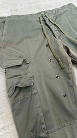 Greg Lauren Detailed Easy Cargo  Pants