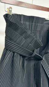 Homme Plisse Oversized Fold Wrapped Pleated Skirt