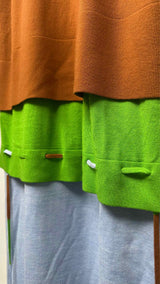 JW Anderson N/S Layered Merino Wool Dress
