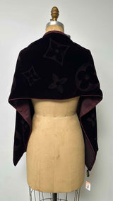 Louis Vuitton Logo Velvet Scarf
