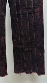 Acne Studios Tie-dye Raw end Pin-stripe Jeans