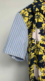 Comme Des Garcons Shirt S/S Hawaiian Stripe Shirt