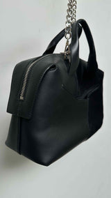 Alexander Wang Rogue Suede+leather Satchel Bag