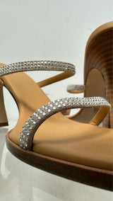 LOEWE Crystal Embellished Sandals