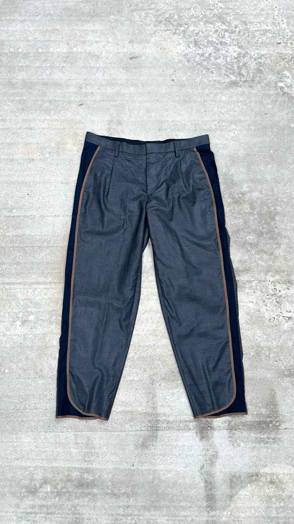 Kolor Handstooth Cropped Pants