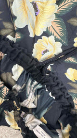 Dries Van Noten Floral Easy Satin Shorts