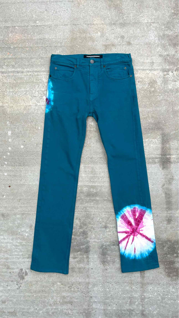 Calvin Klein 205W39NYC Tie-dye Flare Jeans