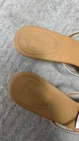 LOEWE Crystal Embellished Sandals
